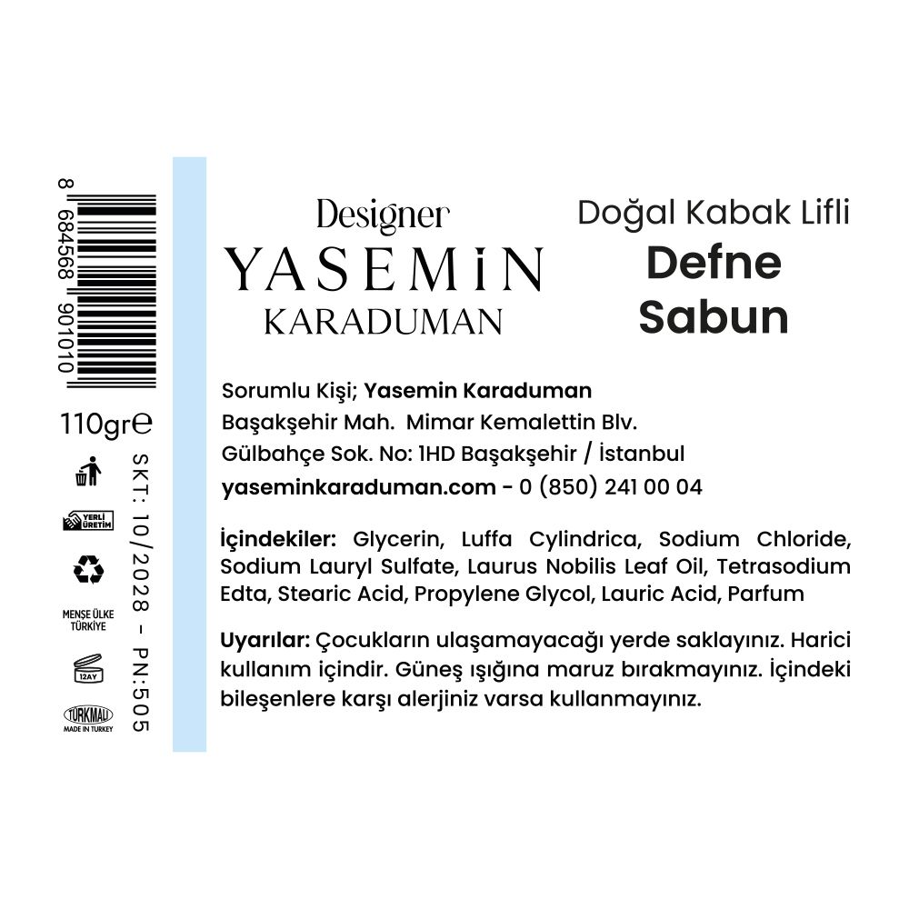 Doğal Lifli Defne Sabun - 2